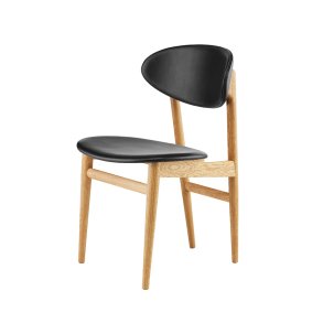 GJ Spisebordsstol, Eg Olie/Sort Lder