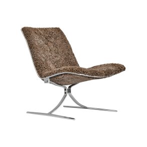 JK 710 Skater Stol, Brun Freskind