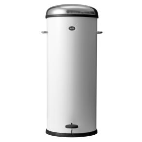 Vipp17 Pedalspand, Hvid, 30L