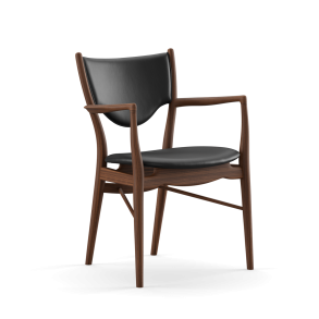 46 Armstol FJ4653, Valnd Olie, Sort Prestige-lder