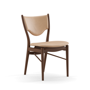 46 Stol FJ4652, Valnd Olie, Naturlder