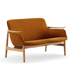 53 Sofa u/hynde FJ5322, Eg Olie, Watercolour Golden Syrup