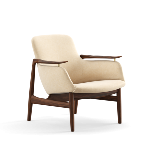 53 Stol u/hynde FJ5321, Valnd Olie, Watercolour Soft Linen