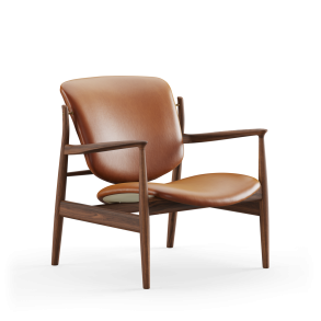 France Stol FJ1360, Valnd Olie, Lder Nevada Cognac