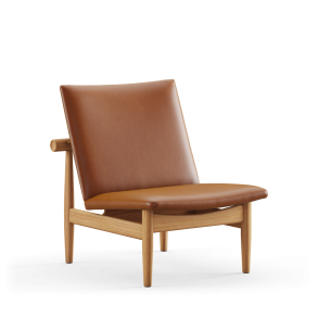 Japan Stol FJ5301, Eg Olie, Lder Nevada Cognac