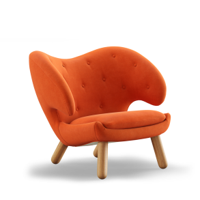 Pelikan Stol m/knapper FJ4001, Eg Olie, Watercolour Pumpkin Spice