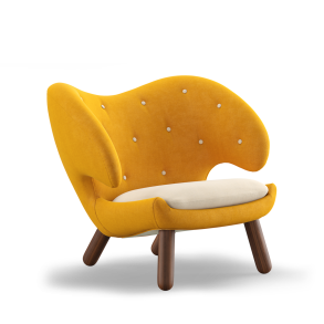 Pelikan Stol m/knapper FJ4001, Valnd Olie, Hallingdal 457/110