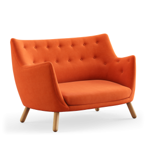 Poet Sofa FJ4100, Eg Olie, Watercolour Pumpkin Spice