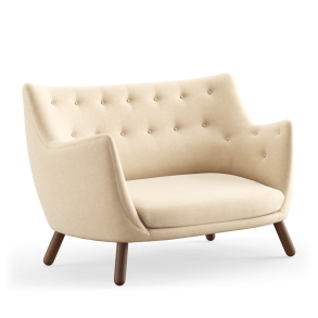 Poet Sofa FJ4100, Valnd Olie, Watercolour Soft Linen