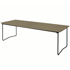 Bord B31 230x92, Lysegrn Lakeret Eg/Sort