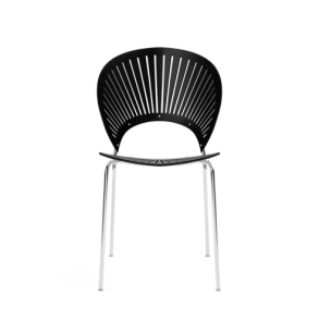 Trinidad Stol, Sort Ask/Krom Stel