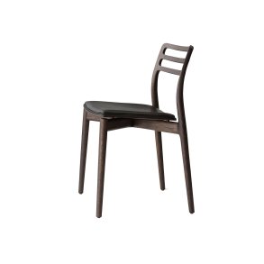 Vipp481 Spisebordsstol, Mrk Eg/Sort Lder