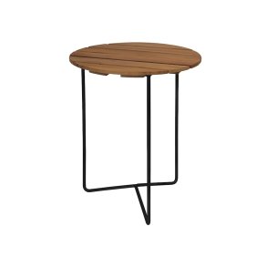 Bord 6B 60, Teak/Sort