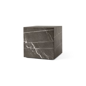 Plinth Cubic Sidebord, Gr Kendzo Marmor