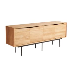 Wing Sk�nk 4-d�rs, Eg Natur/Olie