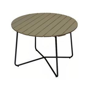 Bord 9A 100, Lysegrn Lakeret Eg/Sort