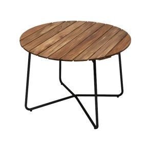 Bord 9A 100, Teak/Sort