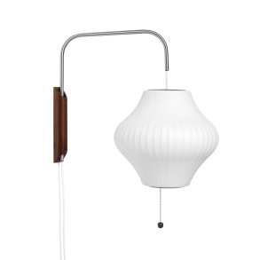 Nelson Pear Vglampe Sconce Cabled, Small