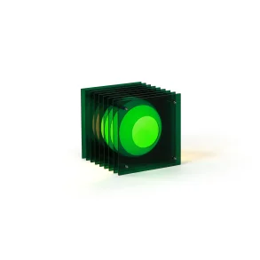 Lop Small Square, Gr�n Akryl