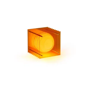 Lop Small Square, Orange Akryl