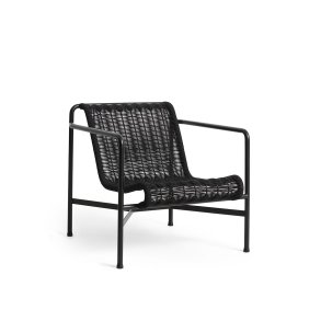 Palissade Cord Lav Lounge Stol, Anthracite