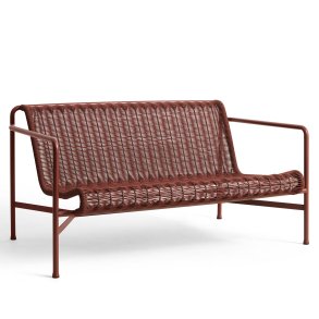 Palissade Cord Lounge Sofa, Iron Red