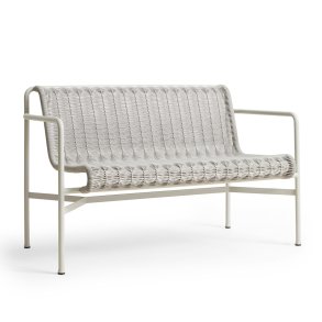 Palissade Cord Dining Bnk m/armln, Sky Grey