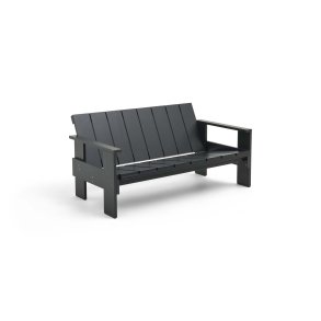 Crate Lounge Sofa, Sort
