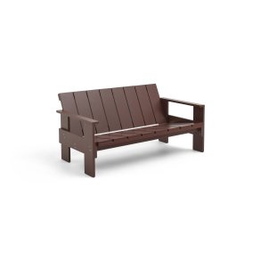 Crate Lounge Sofa, Iron Red