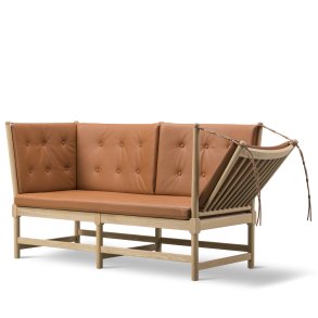 Tremmesofa, Cognac Max Lder/Eg Sbe