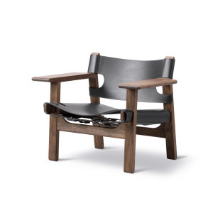 Den Spanske Stol, Sort/Valnd Olie