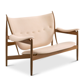 Hvdingesofa FJ4901, Valnd Olie, Lder Vegetal Natur