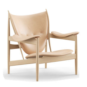 Hvdingestol FJ4900, Eg Lys Olie, Lder Vegetal