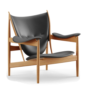 Hvdingestol FJ4900, Eg Olie, Lder Nevada Sort