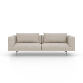 Vipp Chimney 3-pers Sofa, Bark Off White/Light Grey, St�l Stel