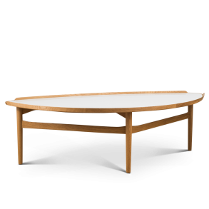 Cocktailbord FJ5150, Eg Olie/Hvid Laminat