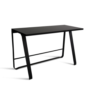 Hemingway Skrivebord, Sort Linoleum/Sort