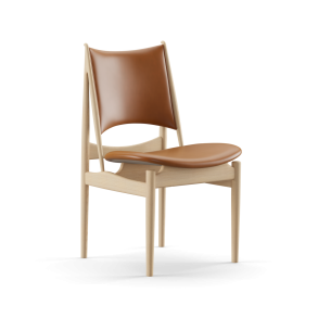 Egypterstol FJ4940, Eg Lys Olie, Cognac Nevada-lder