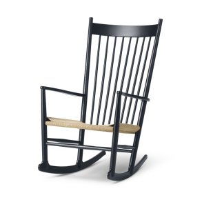 J16 Gyngestol, Natur/Eg Sort Lak