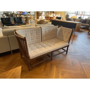 B�rge Mogensen Tremmesofa, Chestnut Brown, Steelcut Beam