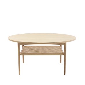 No. 100 Sofabord, Hvidolieret Eg