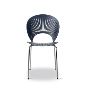 Trinidad Stol, Nordic Blue/Krom Stel