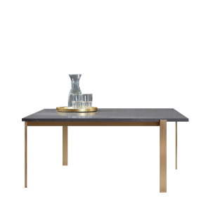 Barcelona Sofabord, Messing, Marmor Pietra Grey