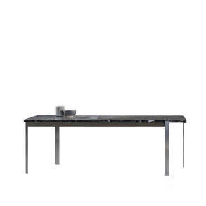 Barcelona Sofabord, Rustfrit stl, Quartzite Belvedere