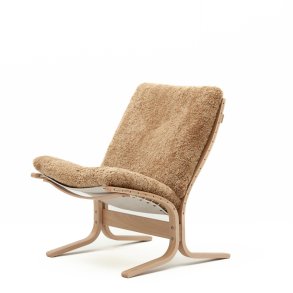 Siesta Ovis Lav, Lakeret Eg/Sheepskin Maple