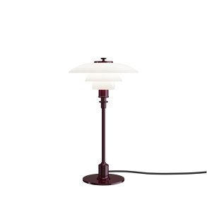 PH 2/1 Bordlampe, Glossy Burgundy