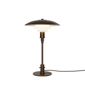 PH 3/2 Aged Brass Opal Bordlampe