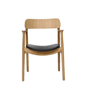 Asger Stol, Lys Eg/Sort Zenso Lder