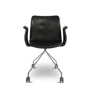 Primum Armstol, Med Hjul, Sort Zenso, Stl Stel