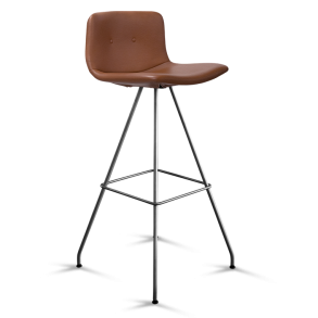 Primum Barstol, Hj, Cognac Zenso/Stl Stel